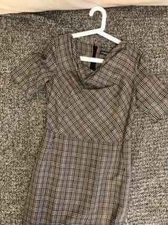 Платье в клетку