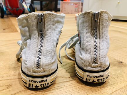 Кеды converse с молнией