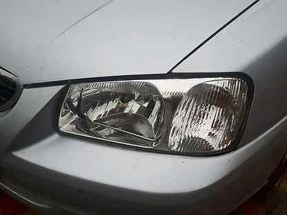 Фара левая Хундай Акцент механика