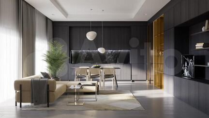 2-к апартаменты, 67.8 м², 8/19 эт.