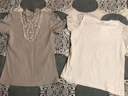 Блузки и кардиган школьная форма