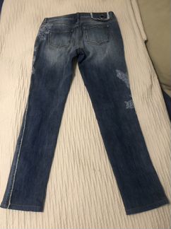 Новые Джинсы с вышивкой Ermanno Scervino