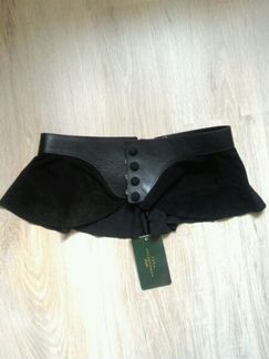 Пояс натуральная кожа zara