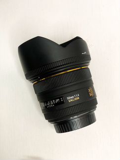 Объектив sigma 50mm F1.4 EX DG Canon