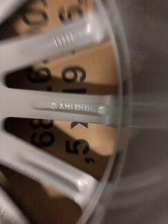 Диски литые для мерседес C class W205 AMG R19 ориг