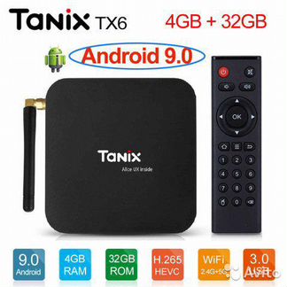 Смарт-приставка Tanix TX-6 Smart тв Box