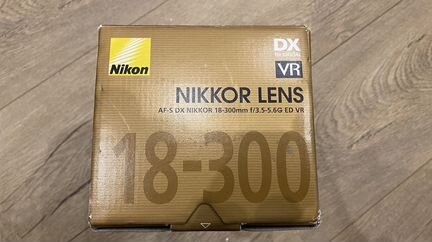 Объектив Nikon AF-S 18-300 1:3.5-5.6