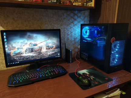 Компьютер intel core i5-4460 + RX 570