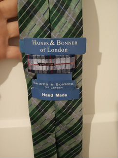Haines & Bonner Лондон галстук