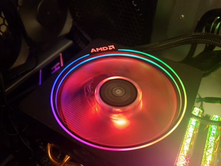 Кулеры AMD Wraith Prism LED RGB Cooler 4 pin,новые
