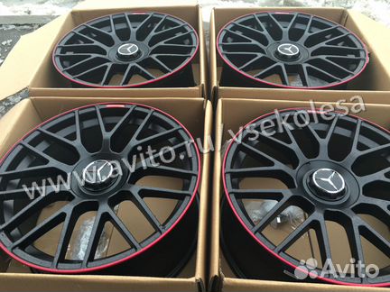 Комплект новых дисков AMG R19 Mercedes 5-112