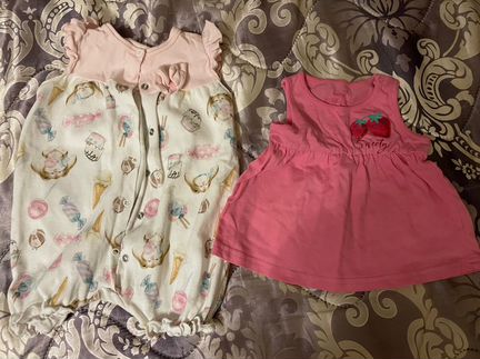 Детские вещи пакетом 0-6 месяцев