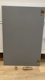 Дверь IKEA (икея) будбин (bodbyn) серая, 60х40 см