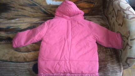 Зимняя куртка на пуху, разм.110