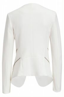 Белый пиджак Германия, новый, с молниями, 6010