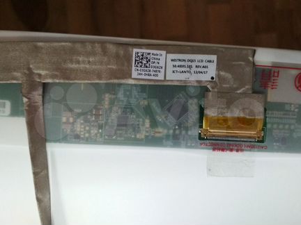 Шлейф матрицы N156B6-L0B c ноутбука Dell