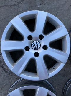Диски бу оригинал R17 LU на VW Touareg