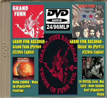 Коллекция Grand Funk Railroad на dvd-audio