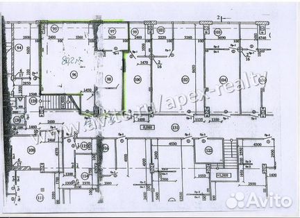 Аренда офиса 80 м2 м. Серпуховская в