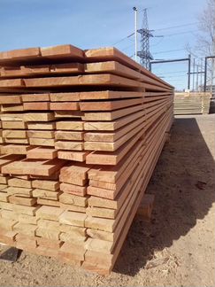 Доска обрезная из лиственницы 40х100х600см
