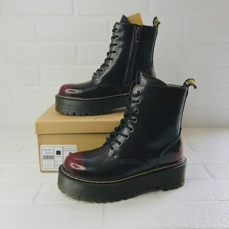 Dr. Martens женские ботинки осень зима без меха