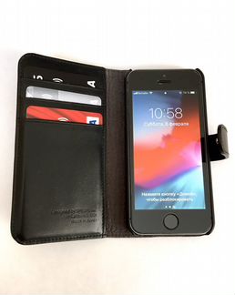 Чехол книжка для iPhone 5, 5S, SE