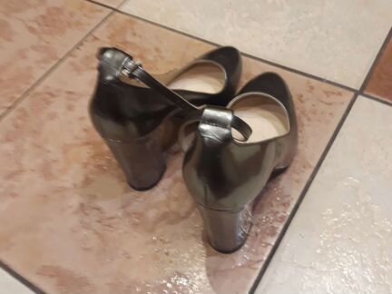 Серебряные туфли Beymenclub 36 р