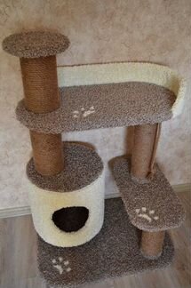 Когтеточка, столбик, домики, лежанка,котенка,кошка
