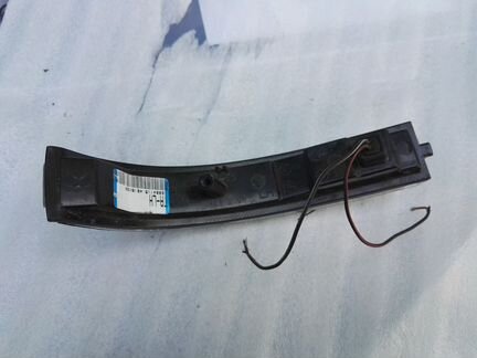 Левый указатель поворота в зеркало хендай солярис