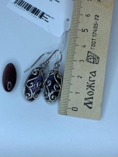 Эксклюзивные серьги с авантюрином и тигровым глазо