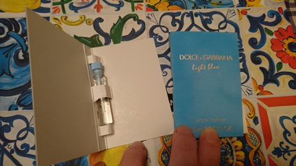The Dolce&Gabbana Light blue Туалетная вода 3 ml