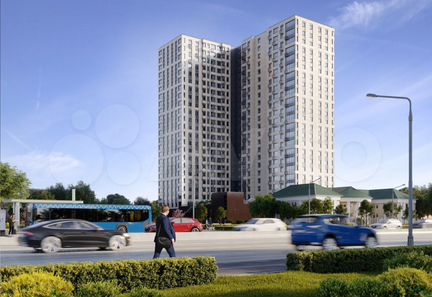 1-к квартира, 43.6 м², 10/24 эт.