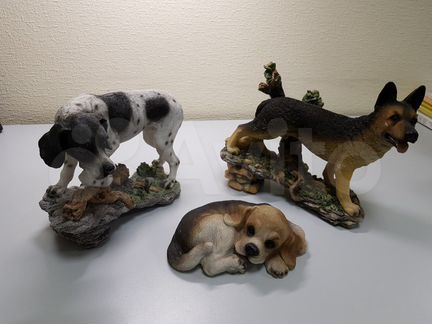 Фигуры собаки керамические
