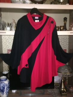 Новое пончо р.56-58