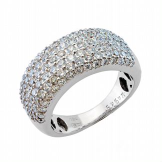 Золотое кольцо с бриллиантами