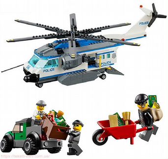 Конструктор bela Urban 10423 Вертолетный патруль