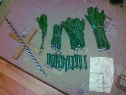 Ёлка 1,60см и ёлочка СССР искуственные