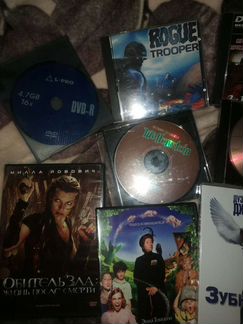 Dvd и пк диски, фильмы, игры