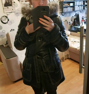 Дубленка из натуральной кожи