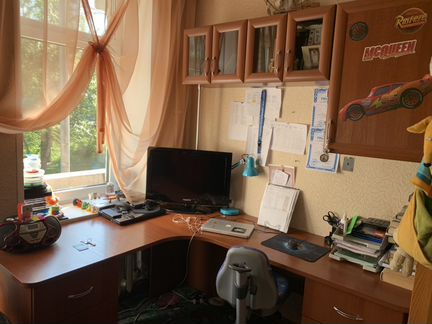 Комплект мебели с угловым столом