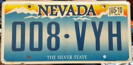 Автомобильный номер США