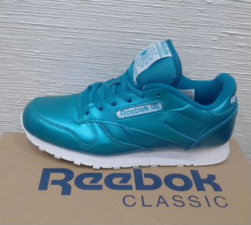 Кроссовки Reebok бирюзовые