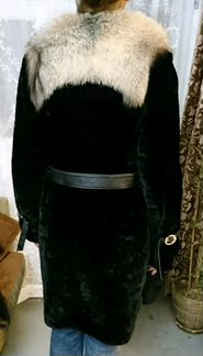 Шуба из мутона