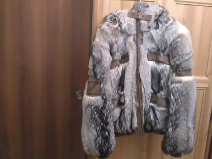 Шуба куртка волк