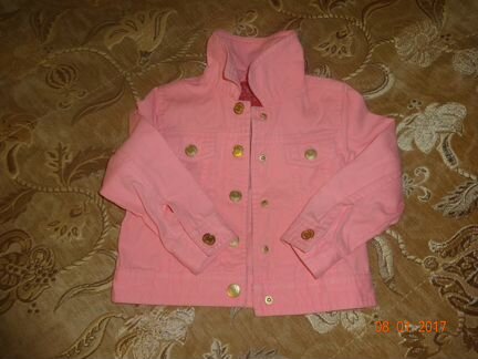 Джинсовая курточка pampolina 98