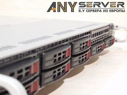 Сервер Supermicro 1027R 2xE5-2640 64Gb 8x2.5