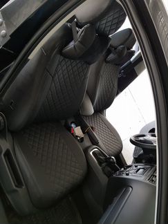 Модельные чехлы Фольксваген Джетта из экокожи