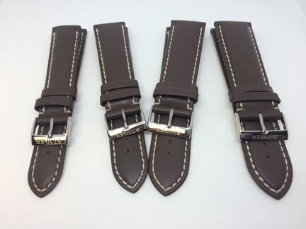 Ремешок для часов Stailer 4132 коричневый 4 вида