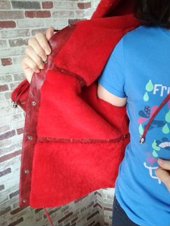 Дублёнка двусторонняя