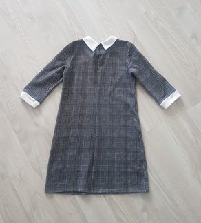 Платье в клетку Апрель 8 лет